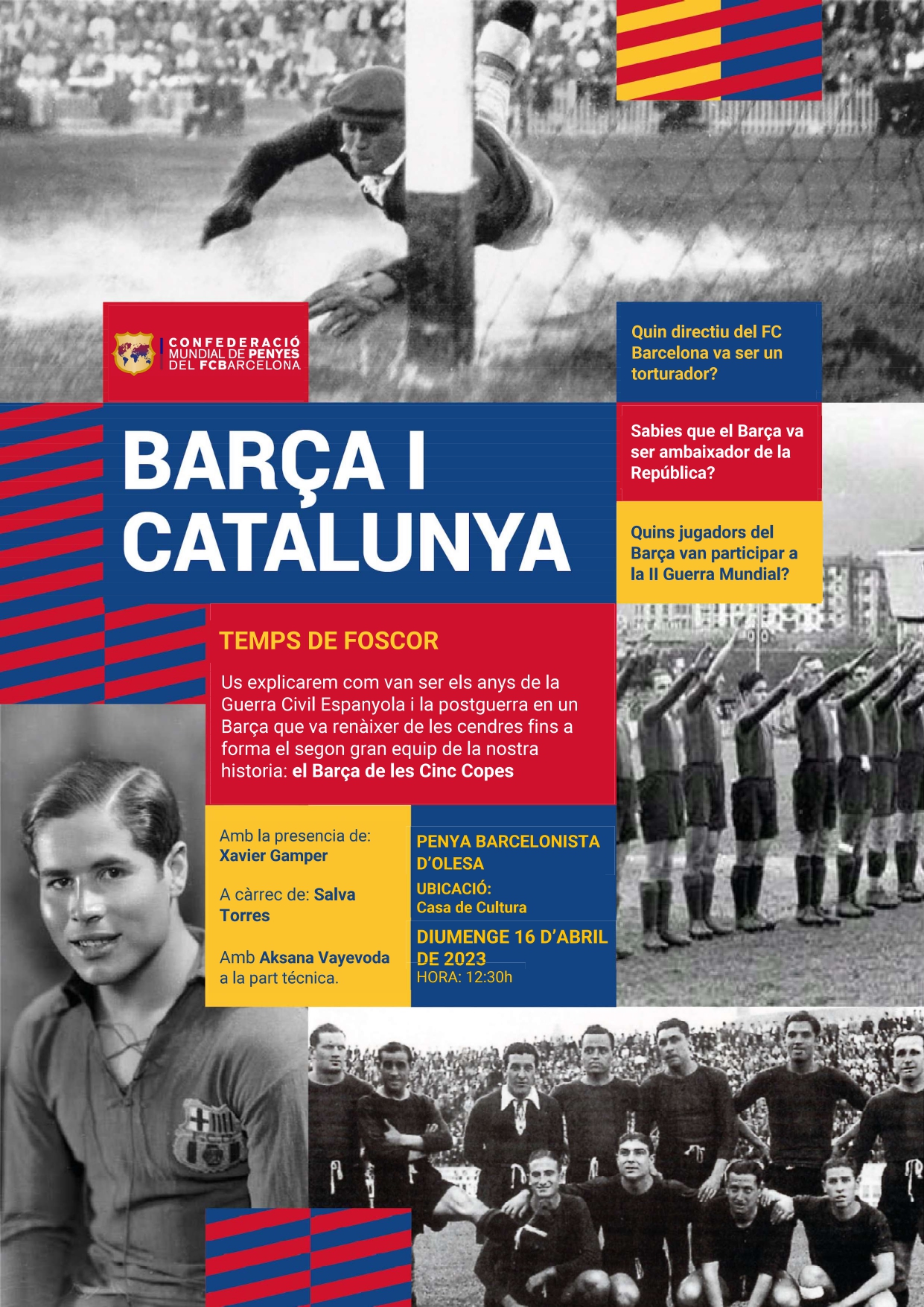 Conferència: Barça i Catalunya