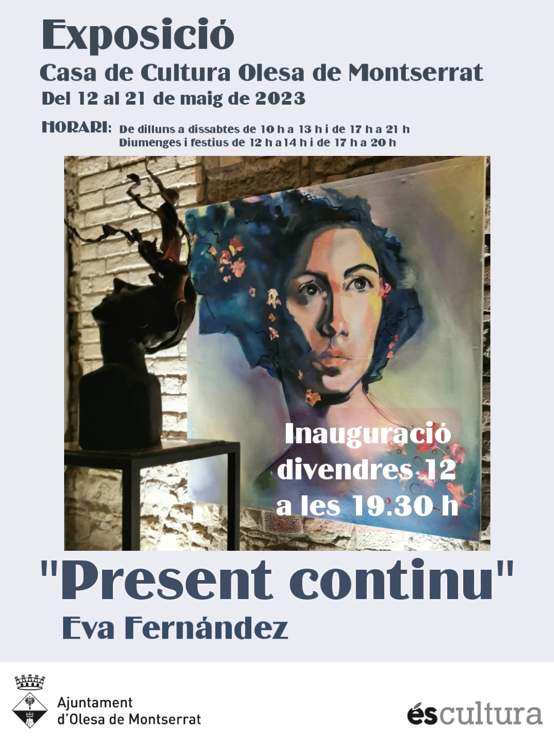 Exposició Eva Fernández Márquez Present continu 2023
