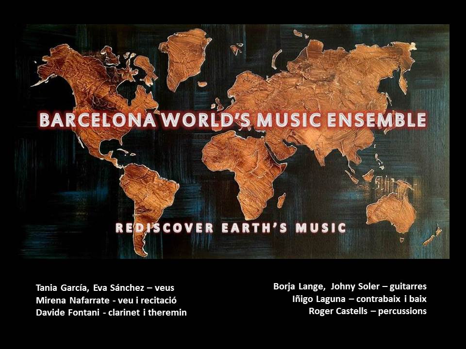 Cartell del concert "Redescobrir la música del món"