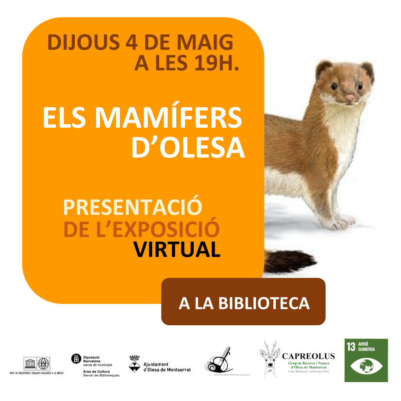 Exposició virtual Els mamífers d'Olesa