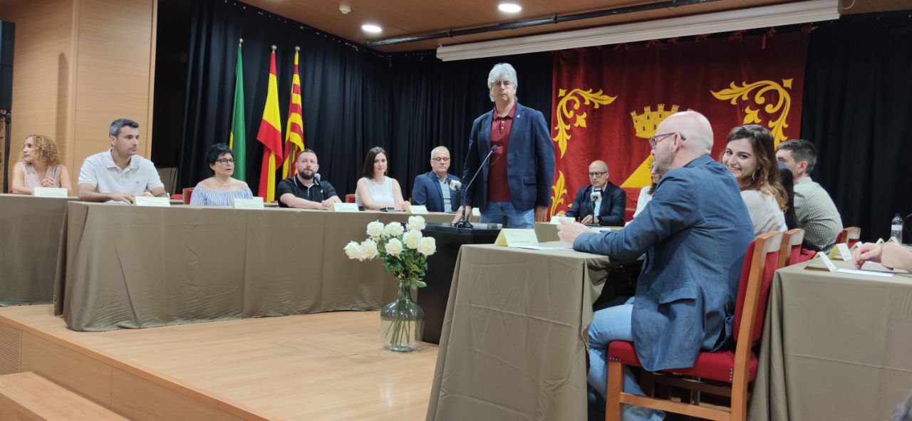 Ple de constitució Ajuntament mandat 2023-2027. Auditori de la Casa de Cultura.