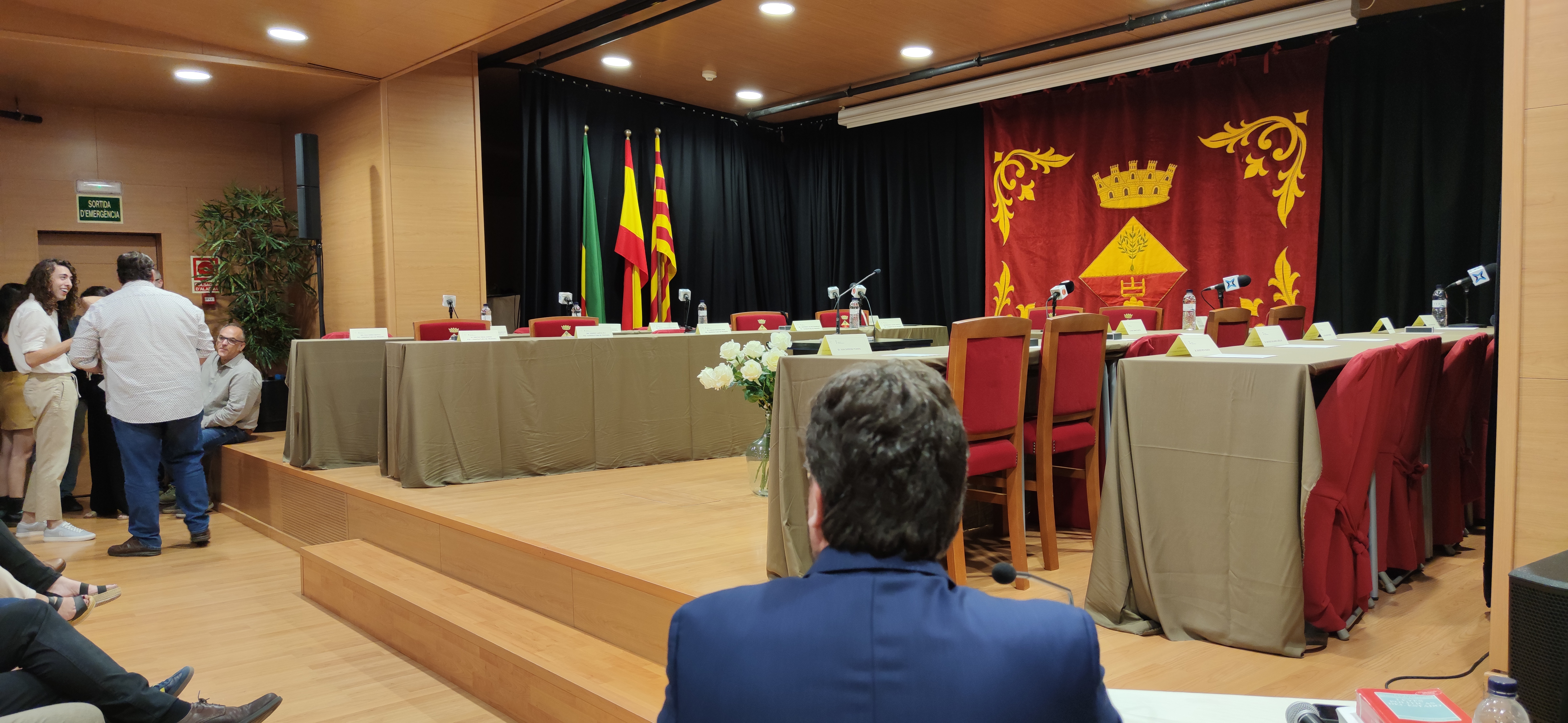 Ple de constitució Ajuntament mandat 2023-2027. Auditori de la Casa de Cultura.