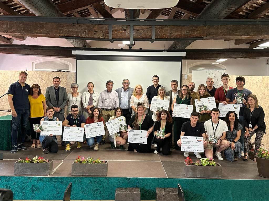 Premiats al 12è concurs d'iniciatives empresarials del Baix Llobregat Nord