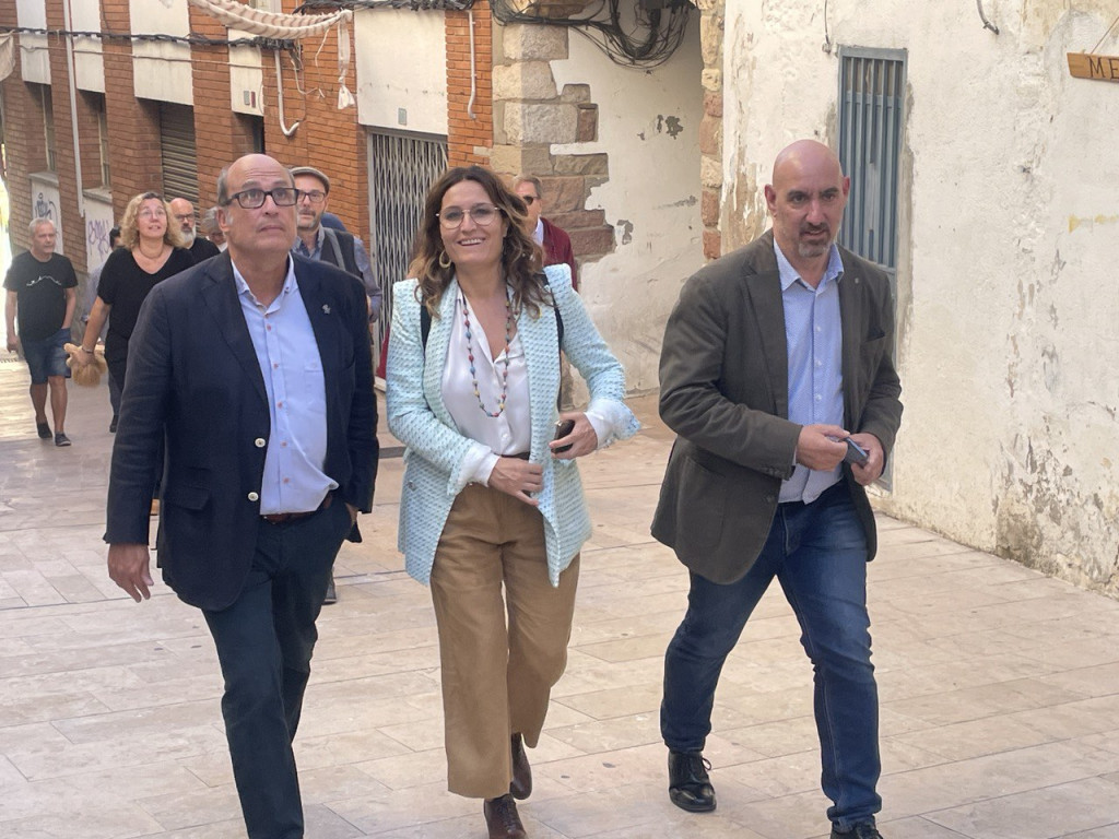 Visita de la Consellera de Presidència de la Generalitat, Laura Vilagrà