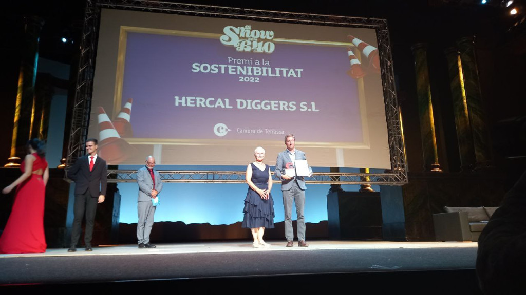 Premi a la Sostenibilitat a l'empresa Hercal Diggers de Terrassa