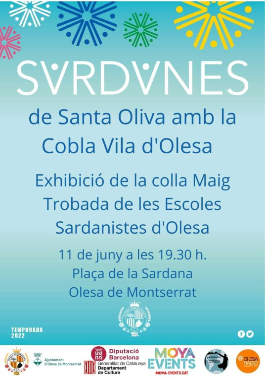 Cartell de exhibició de Sardanes