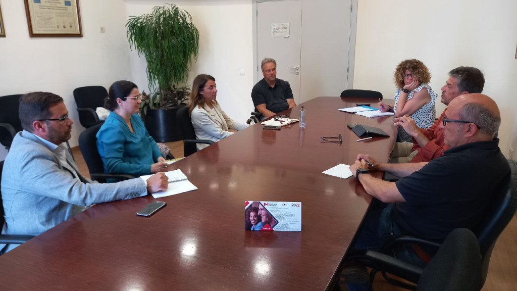 Reunió de l'Ajuntament d'Olesa amb la Conselleria de Salut de la Generalitat