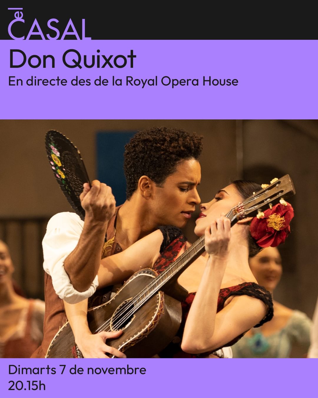 Cartell d'Òpera al Casal, amb Don Quixot