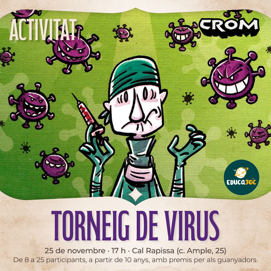 Imatge promocional del torneig de Virus del CROM