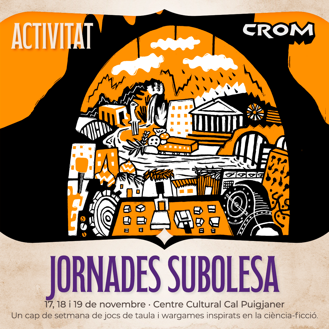 Imatge promocional de l'activitat "Jornades de Suboles" que organitza el CROM i l'Arrel Acció Cultural
