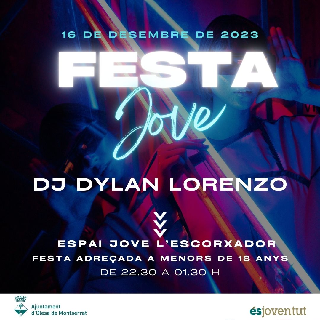 FESTA JOVE DJ DYLAN LORENZO 16 12 2023
