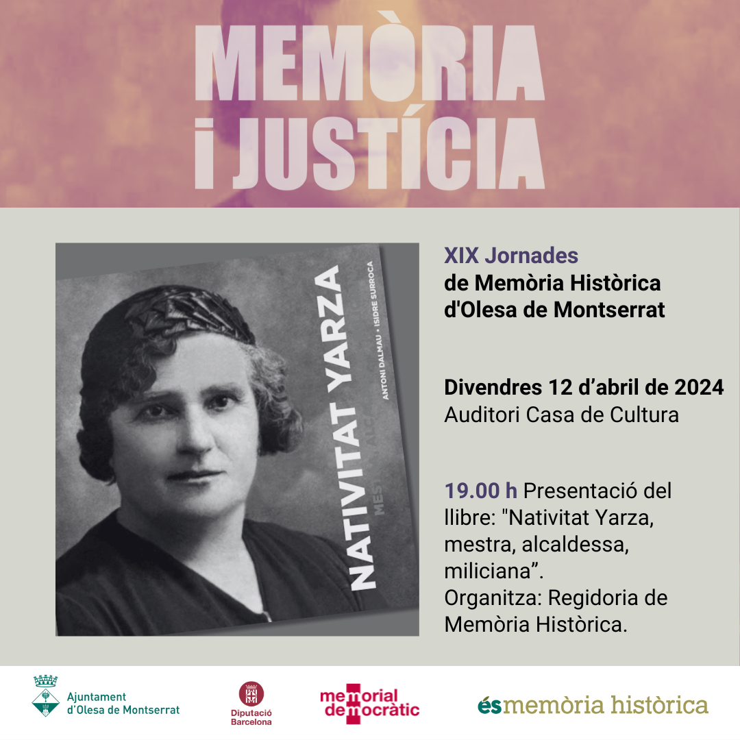XIX Memòria i Justicia - Presentació de llibre