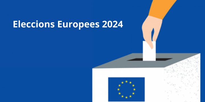 Bàner Eleccions al Parlament Europeu 9 juny 2024
