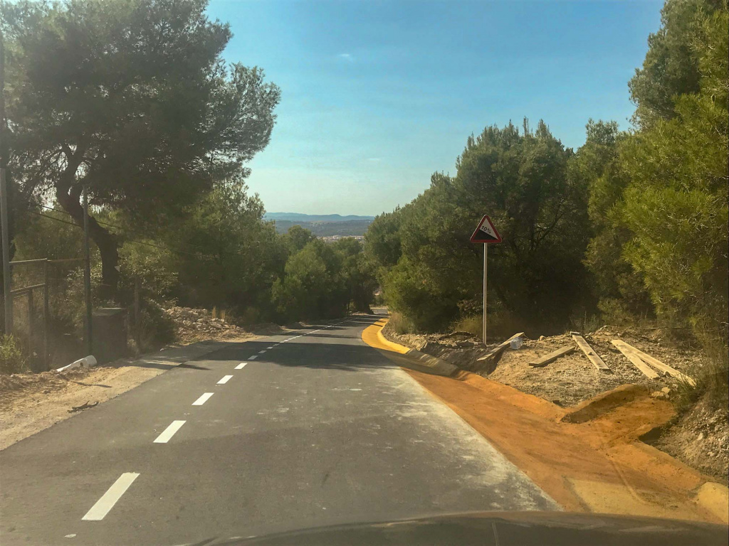 L'arranjament del Camí de les Pujades millora les connexions del nucli urbà amb Ribes Blaves i Oasis