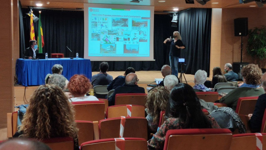 Presentació pública del projecte d'ampliació de la biblioteca Santa Oliva