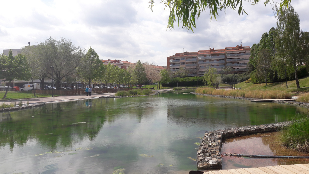 Dilluns arrencaran els treballs d’arranjament i millora del llac del Parc Municipal