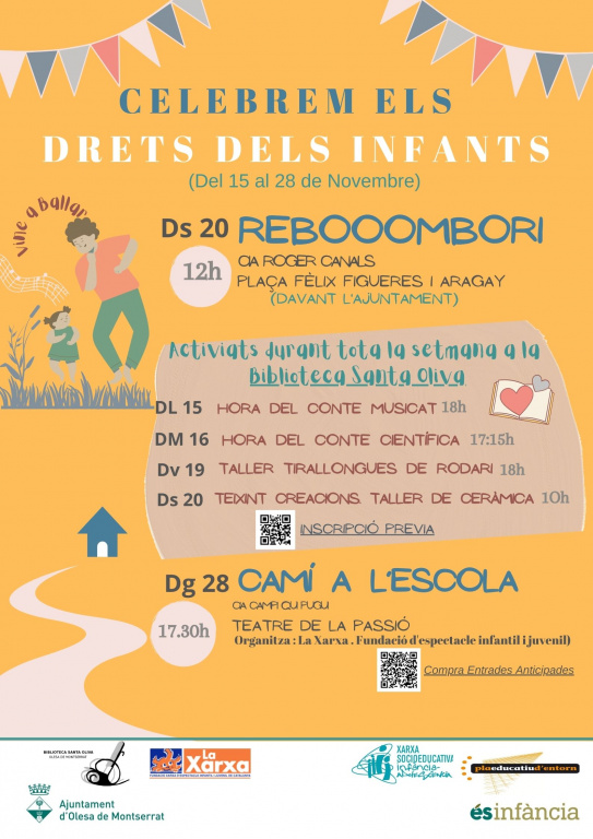 Olesa celebra el Dia Internacional dels Drets dels Infants 