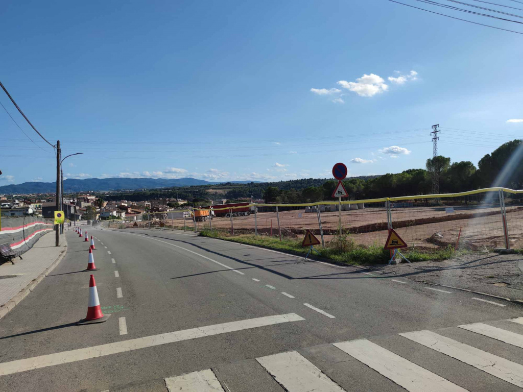 Dilluns arrenquen obres al clavegueram del carrer Vall d'Aran, que afectaran la mobilitat de la zona