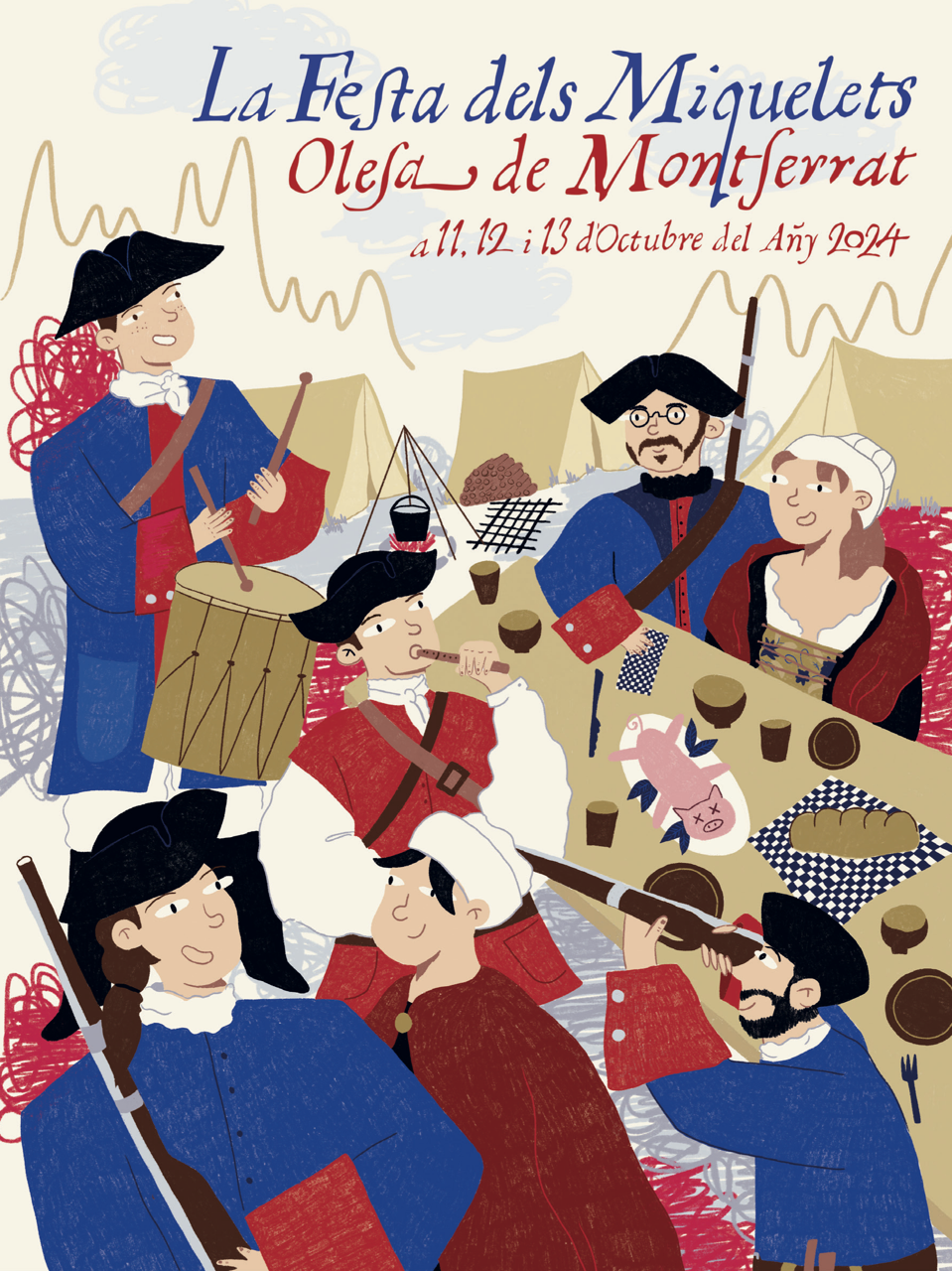 Cartell de La Festa dels Miquelets 2024