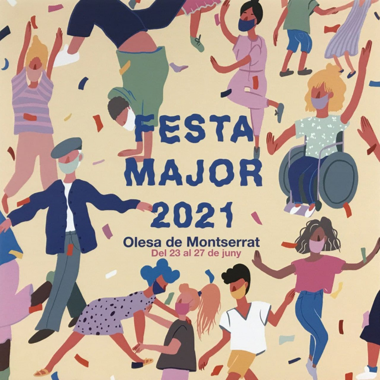 Olesa de Montserrat es prepara per celebrar la Festa Major 2021