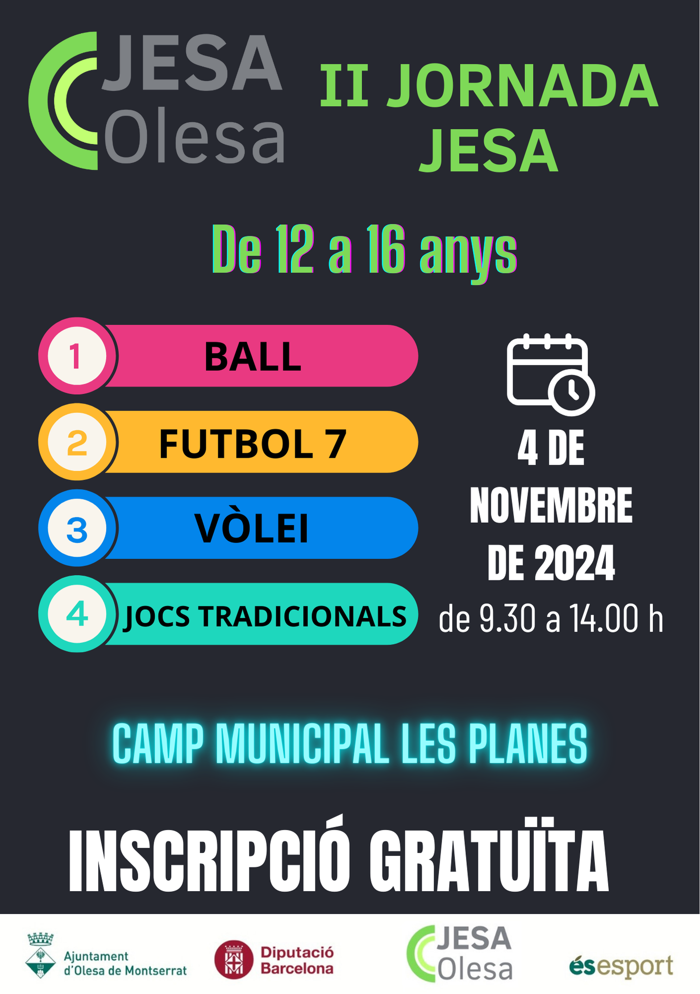 2a Jornada del Projecte JESA Olesa