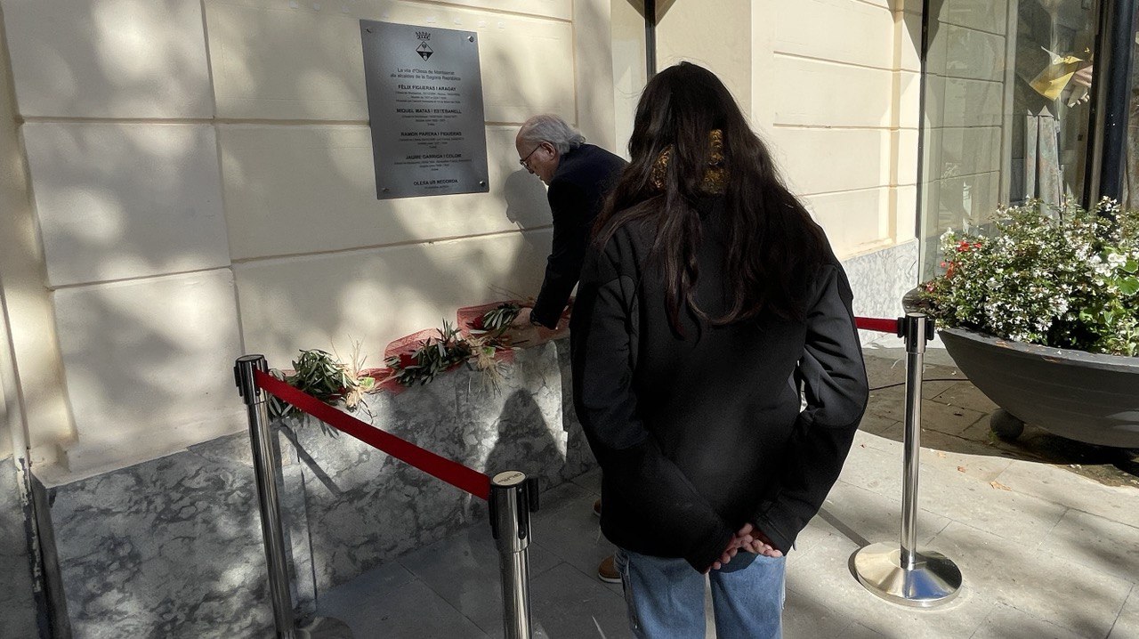 Acte d’homenatge als 4 alcaldes olesans de la Segona República