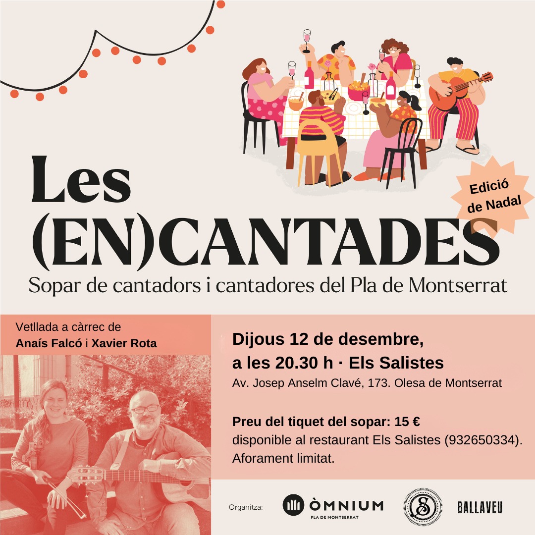 Cartell de Les EnCantades edició de Nadal 2024