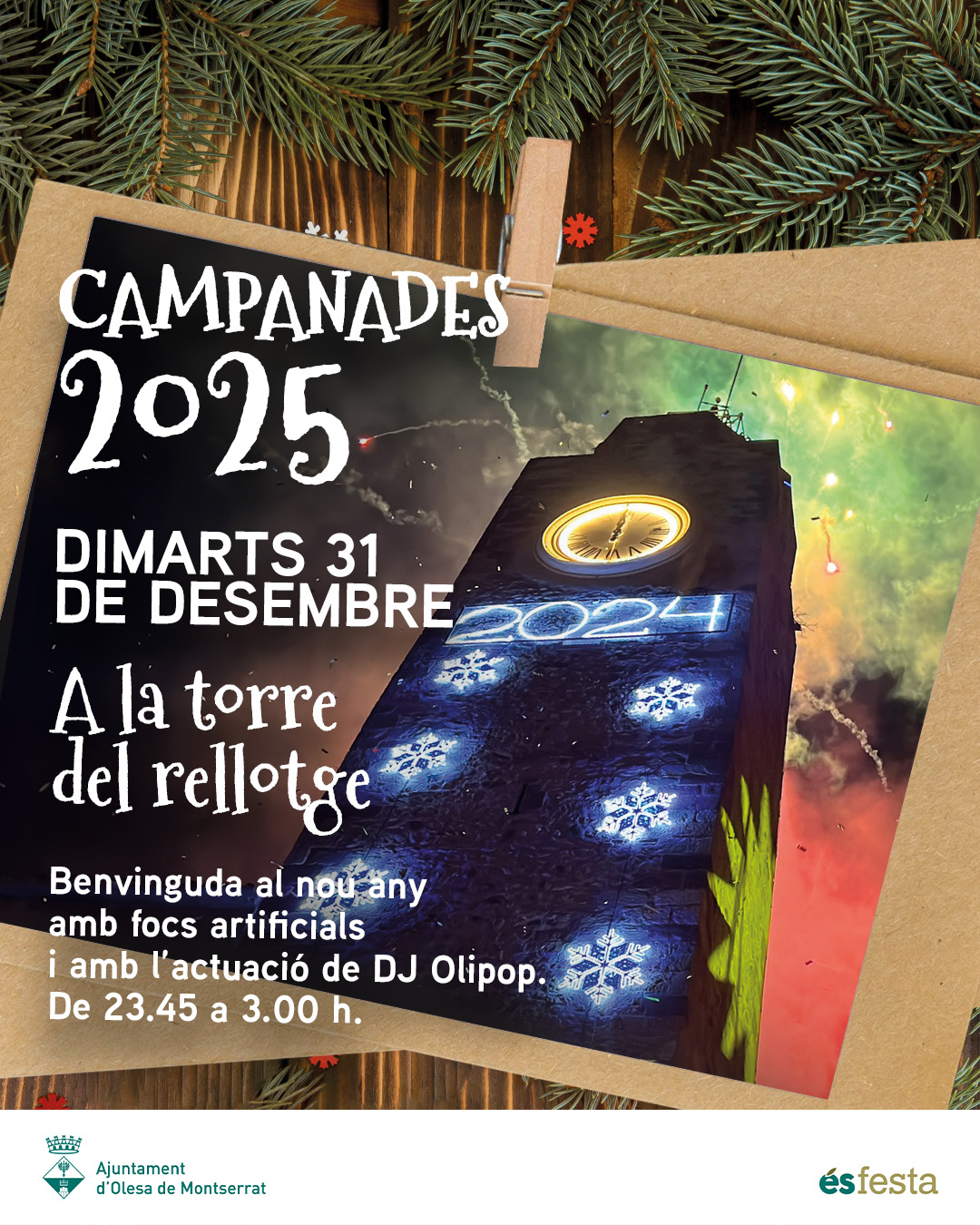 Cartell de les Campanades 2025