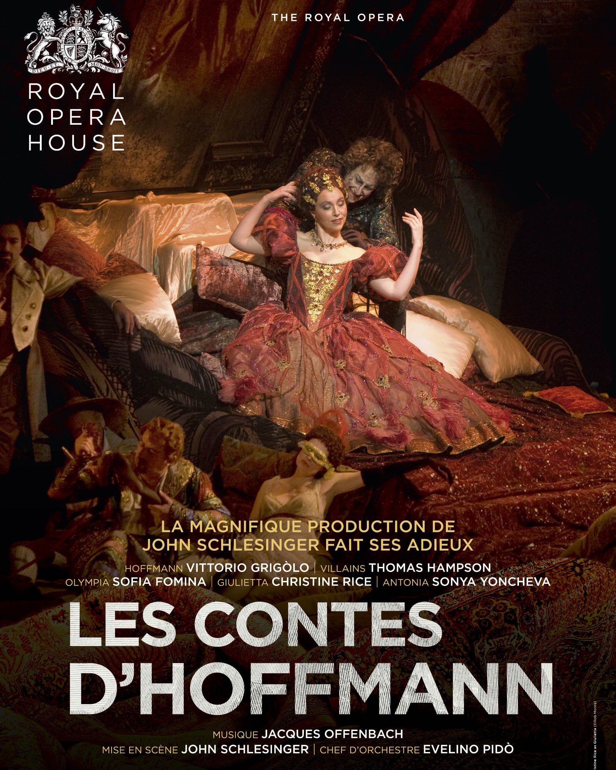 Cartell de la projecció de l'òpera els Contes de Hoffmann gener 2025