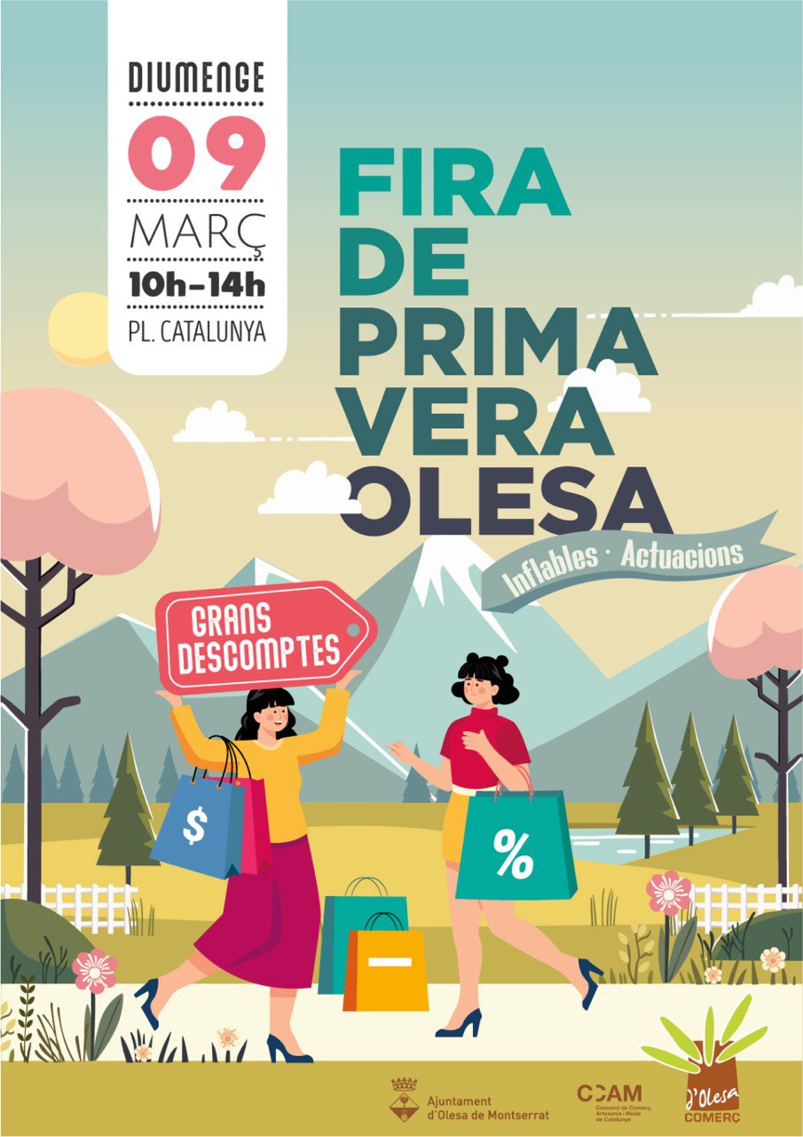 Cartell de la Fira de Primavera de 2025