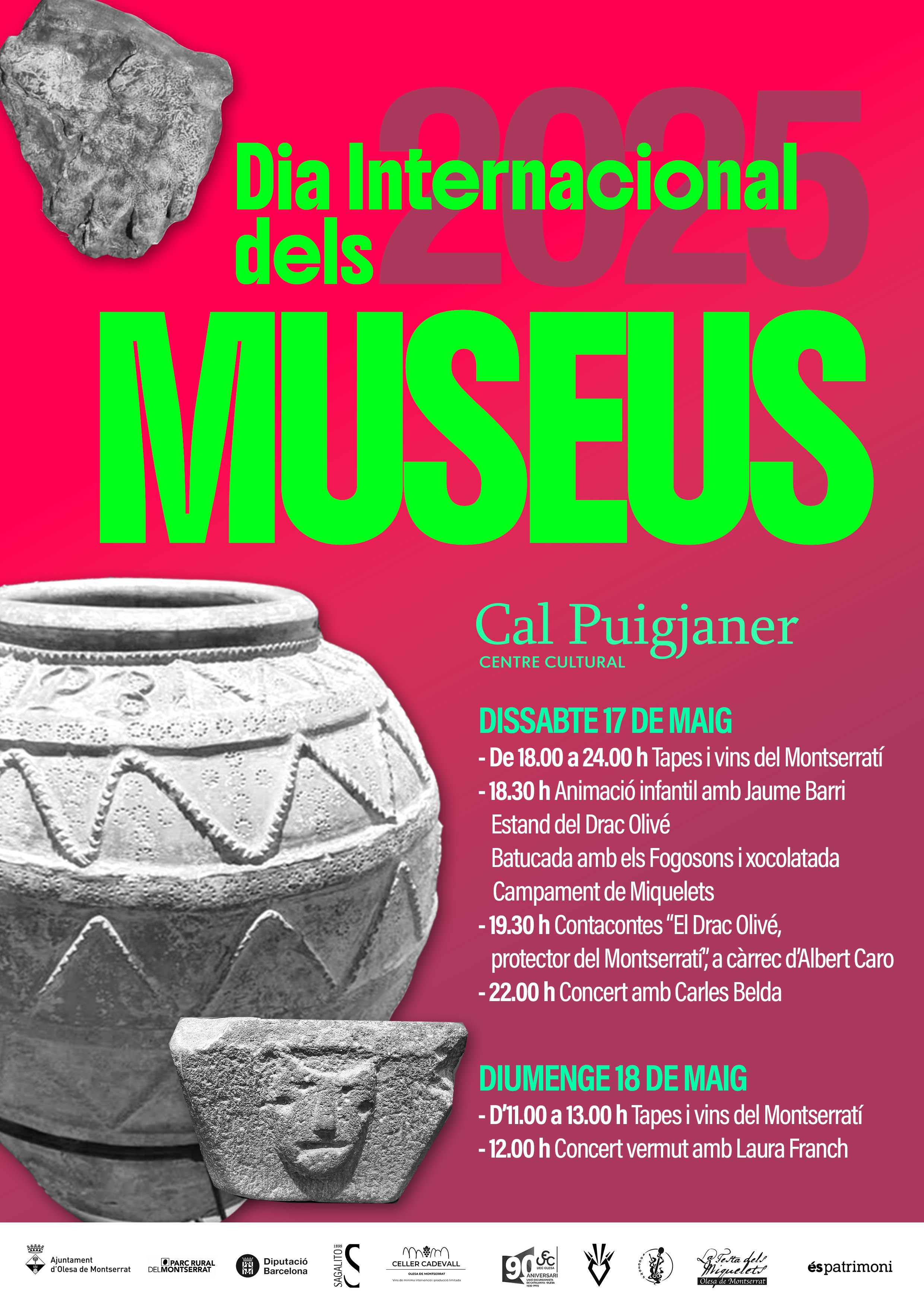 Disseny alternatiu del cartel del Dia Internacional dels Museus 2025