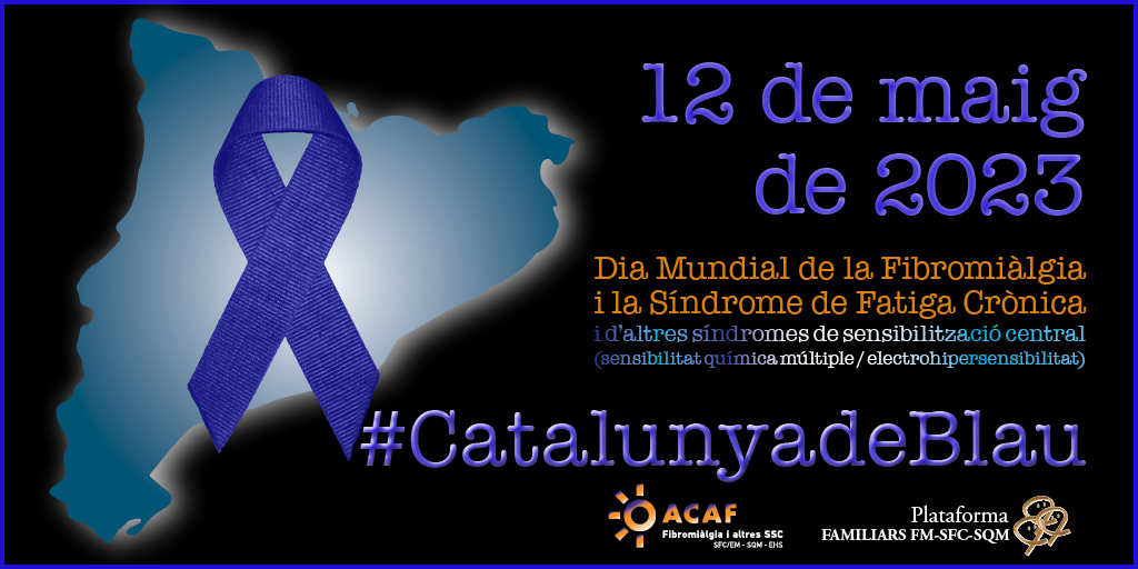Catalunya de blau 2023-Dia Mundial de la Fibromiàlgia