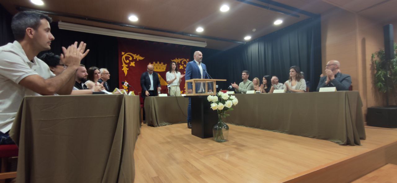 Jordi Parent, nou alcalde d'Olesa de Montserrat.
