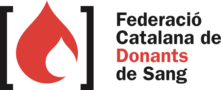 Logo de la Federació Catalana de Donants de Sang